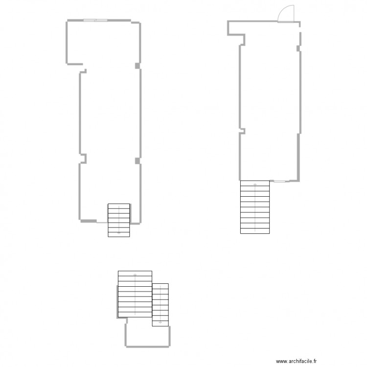 salle du bas. Plan de 0 pièce et 0 m2