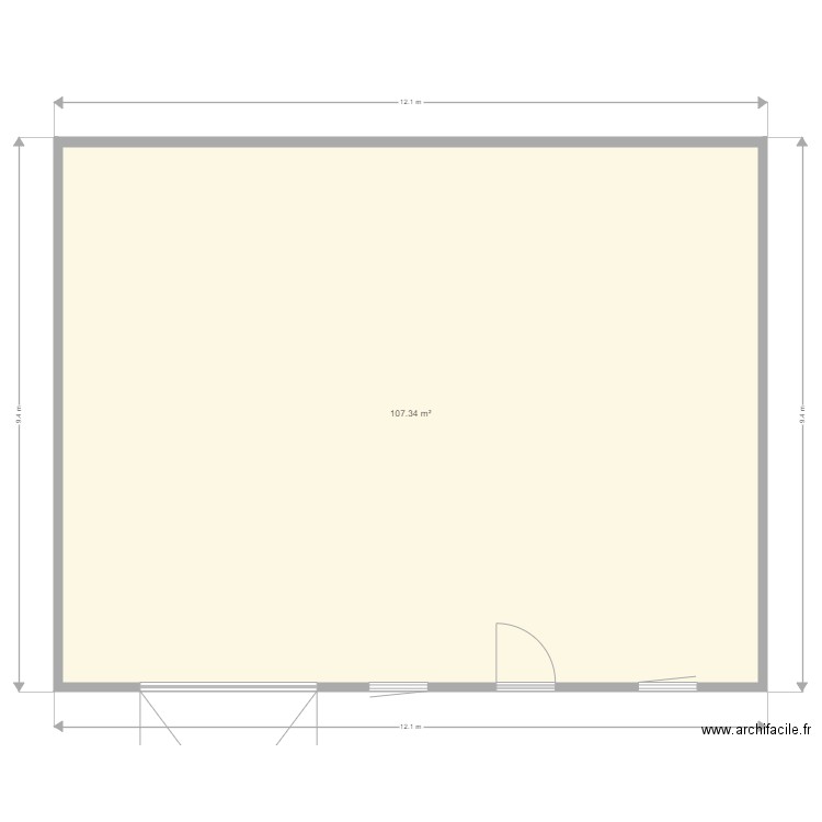 Villenave. Plan de 0 pièce et 0 m2
