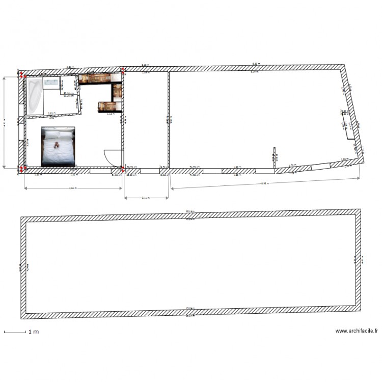 matt 1. Plan de 0 pièce et 0 m2