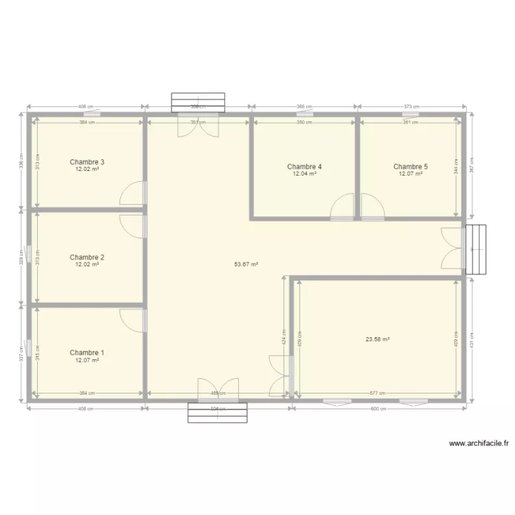 NIAMBOURE MODEL 2. Plan de 