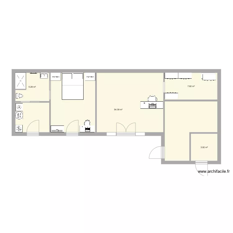 ext sweet home. Plan de 