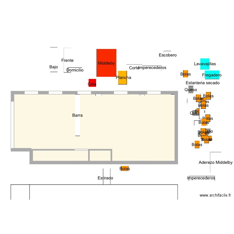 Puerto vacio. Plan de 0 pièce et 0 m2