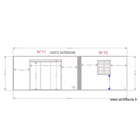 Mur salon 1 croisillon