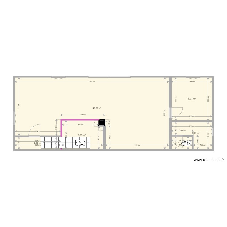 LETE RDC PROJET. Plan de 0 pièce et 0 m2