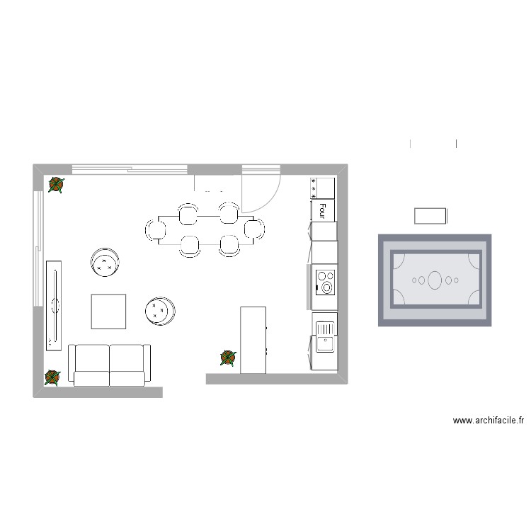 sejour. Plan de 0 pièce et 0 m2