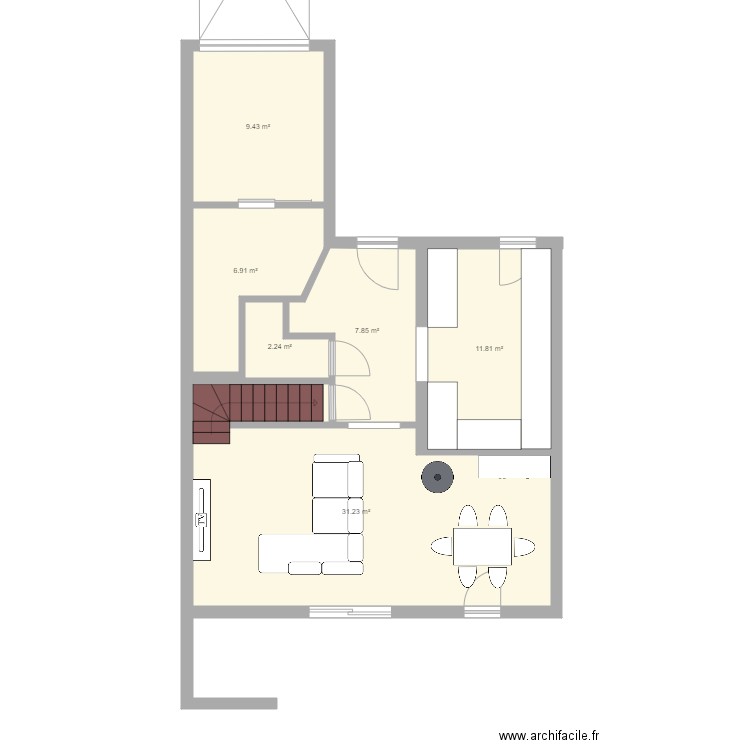 Magny. Plan de 0 pièce et 0 m2