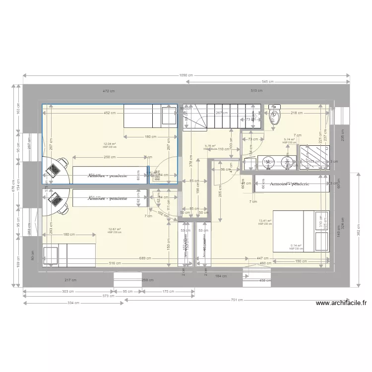 ANAIS BAT1 ETAGE V2 2018 05 04. Plan de 