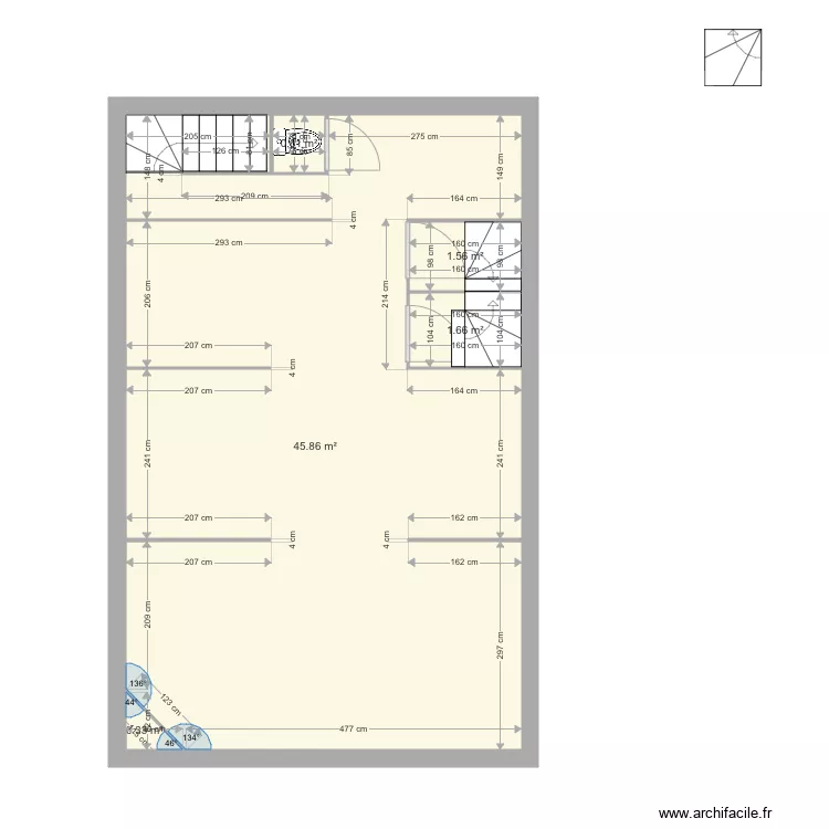 Montebello. Plan de 