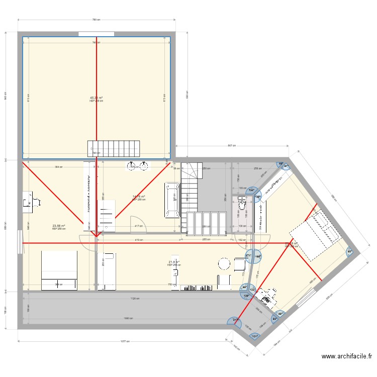 MULLER projet sans toit. Plan de 0 pièce et 0 m2