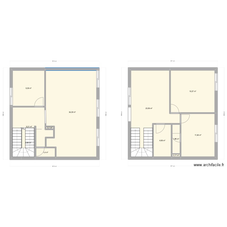 maison. Plan de 0 pièce et 0 m2