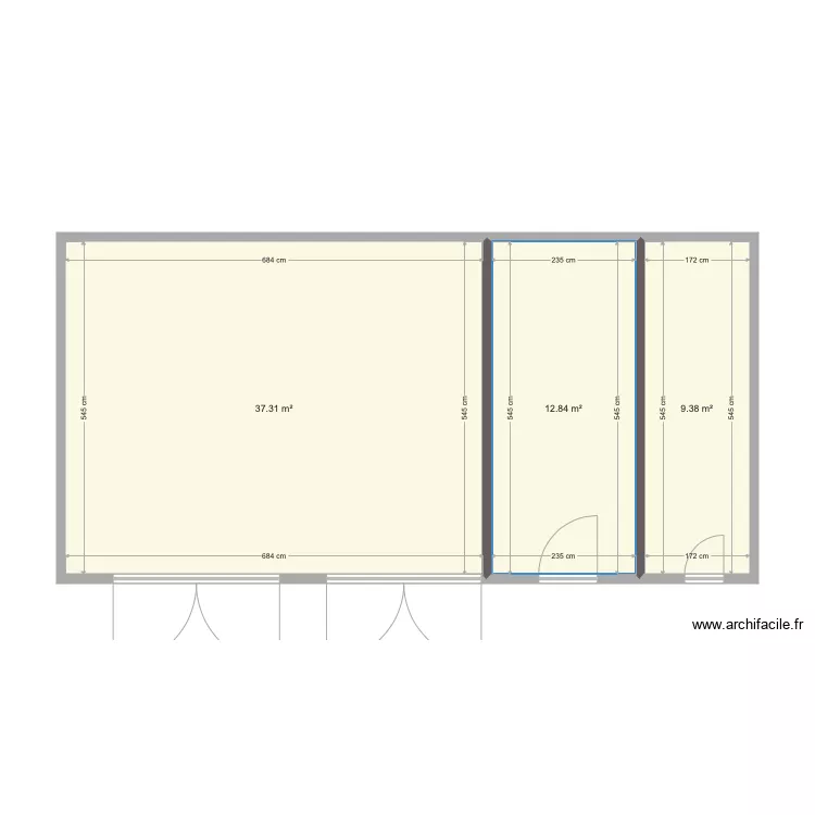 PLAN GARAGE Rdc. Plan de 