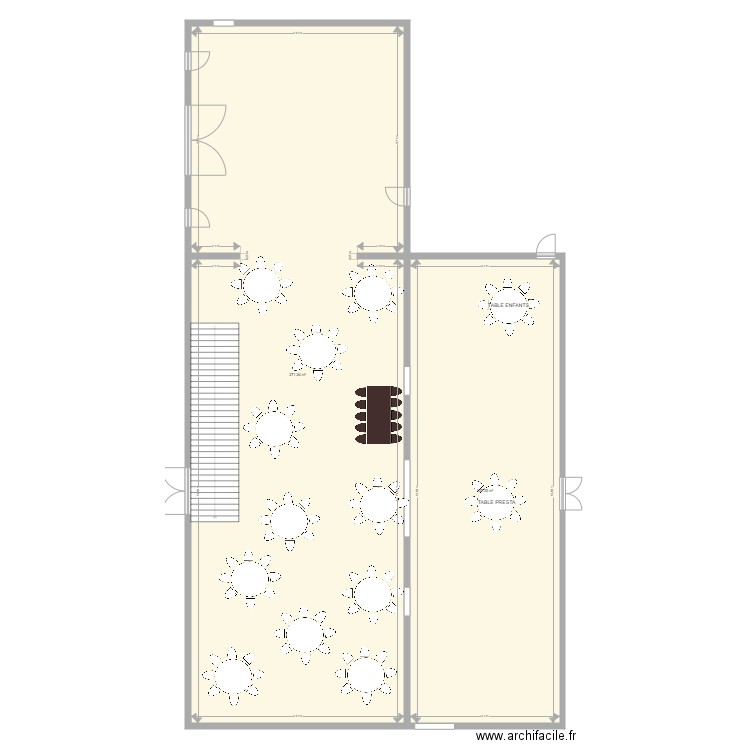 PLAN VERSION 1 CLEMENTINE WALID . Plan de 0 pièce et 0 m2