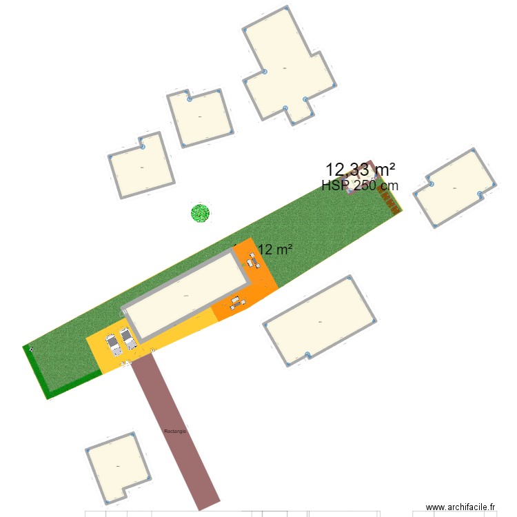 Saint guinoux cadastre. Plan de 8 pièces et 694 m2