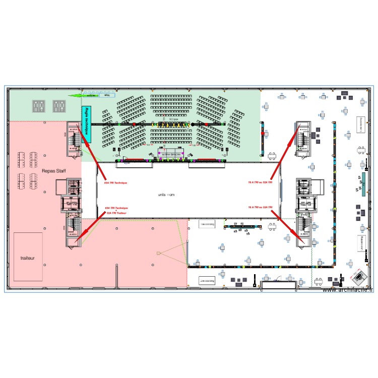 implantation FTI V1.1. Plan de 0 pièce et 0 m2