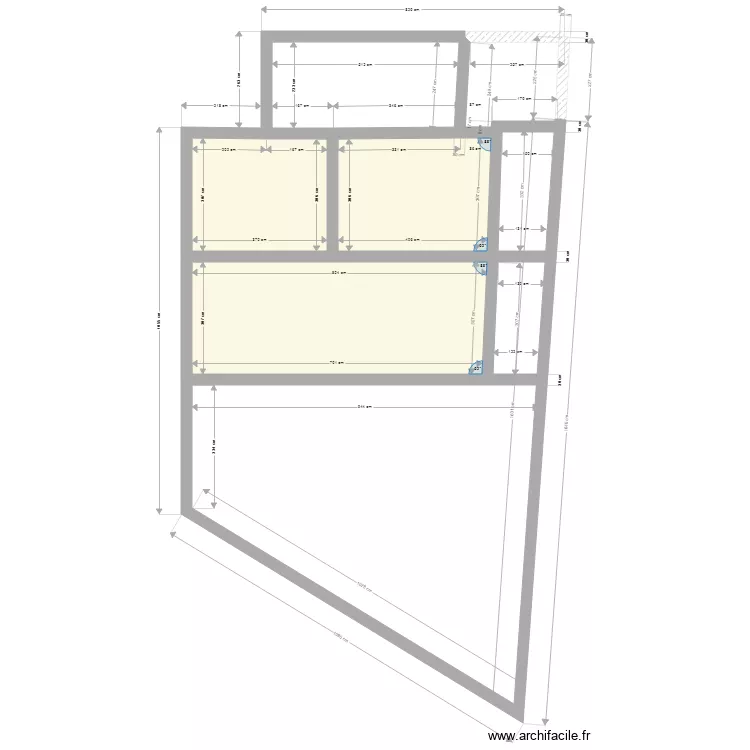 fondation. Plan de 