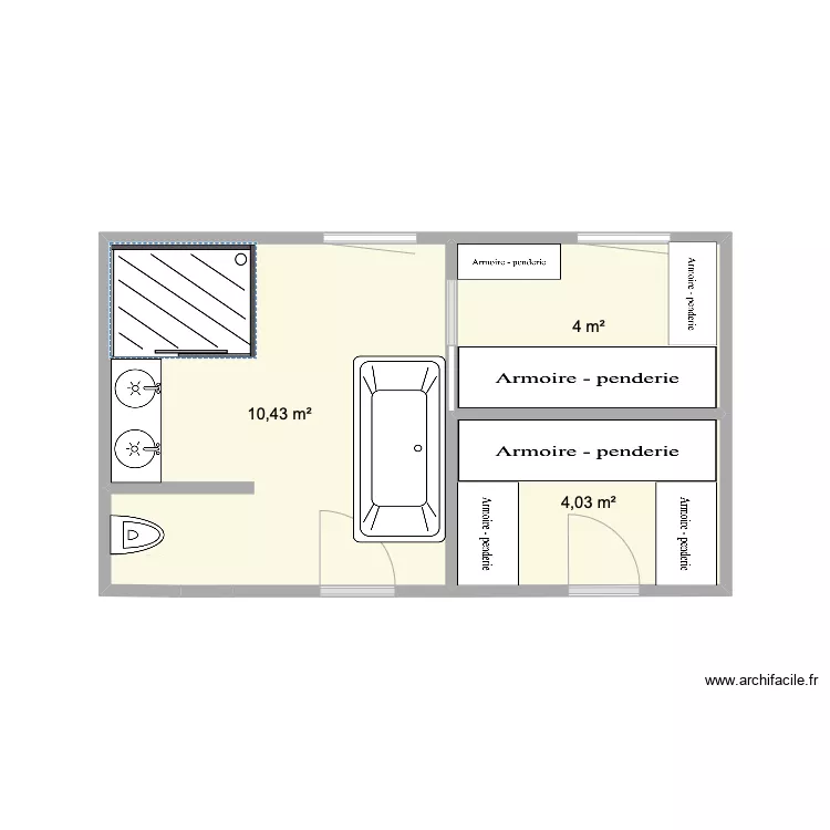 SDB Gairaut version 1. Plan de 