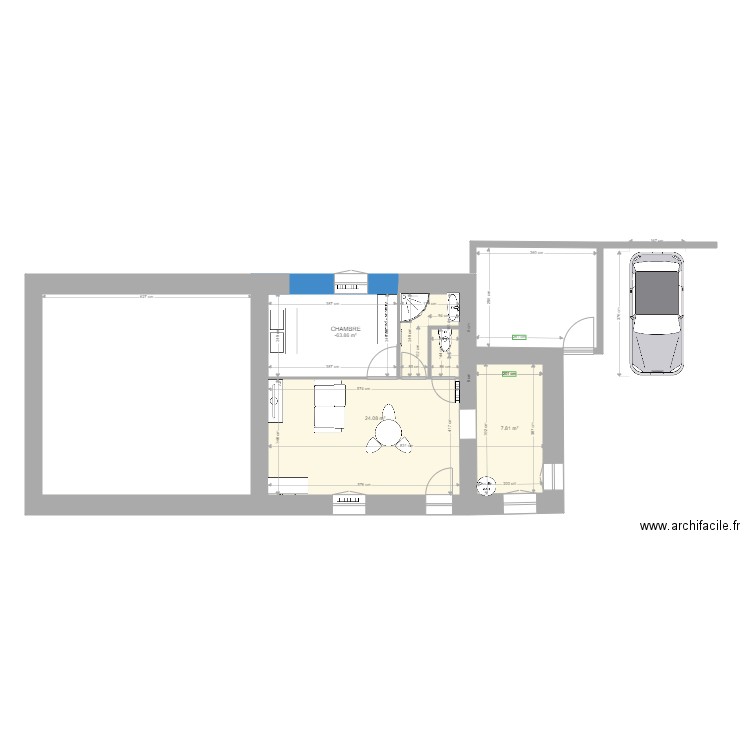 maison la goutelle. Plan de 0 pièce et 0 m2