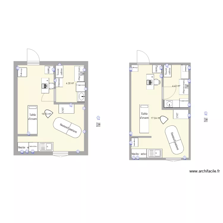 cabinet podologie V2. Plan de cabinet podologie V2. Plan de