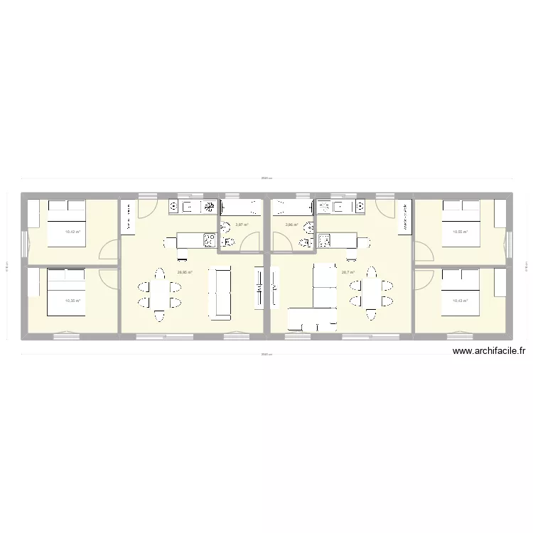 Logements v2. Plan de 