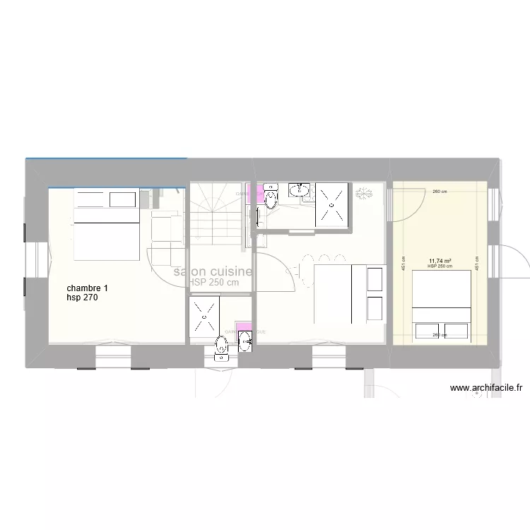 MAISON RDC. Plan de MAISON RDC. Plan de