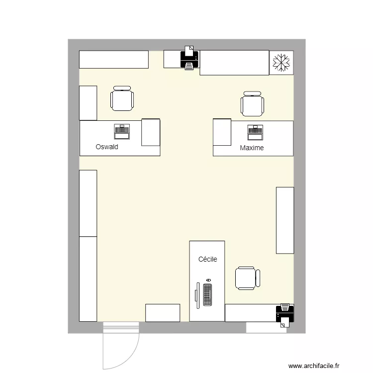 algeco chapeau 2. Plan de 0 pièce et 0 m2