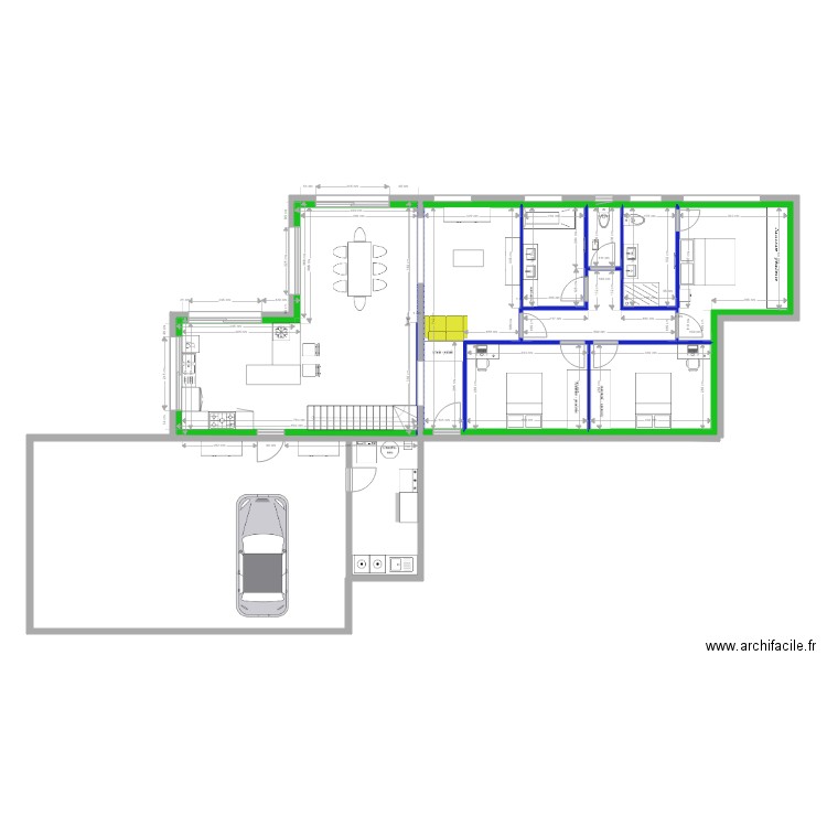 Vaunavey variante 4. Plan de 0 pièce et 0 m2