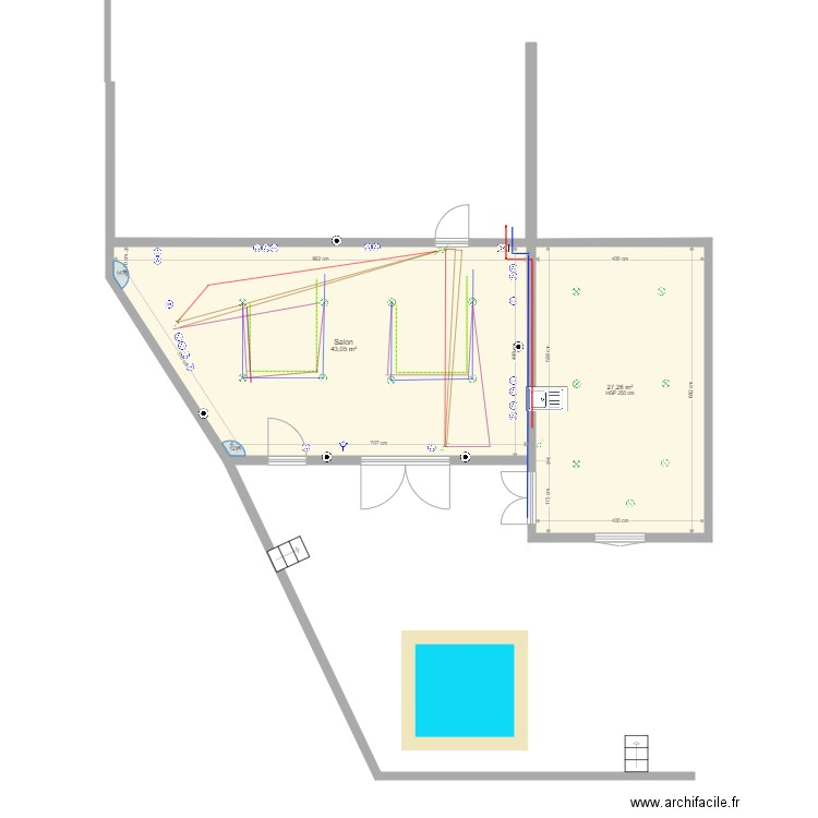 extension 6 sept 21 cotations. Plan de 0 pièce et 0 m2