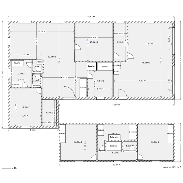 Maison 8. Plan de 0 pièce et 0 m2