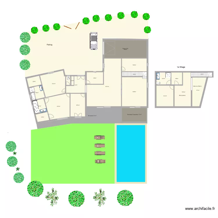Castex La joya. Plan de 