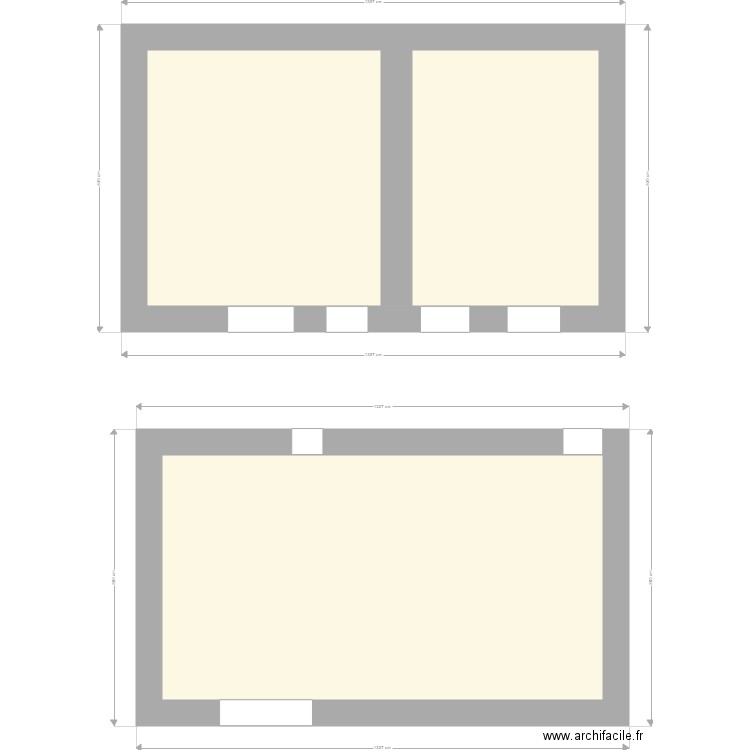 PROJET ALLEQ. Plan de 0 pièce et 0 m2