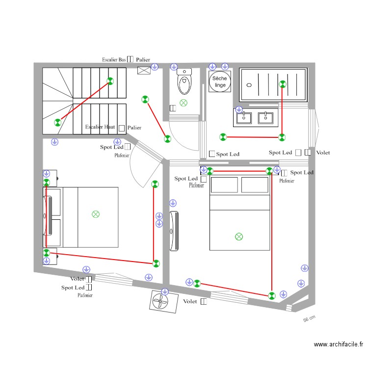 Etage1. Plan de 0 pièce et 0 m2