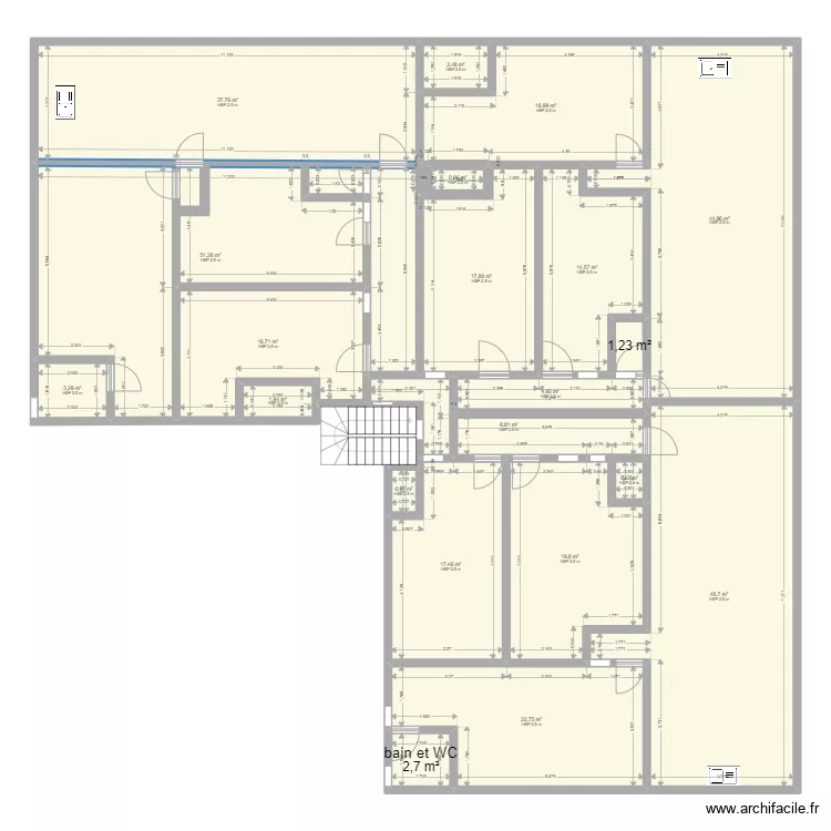 maison savane3. Plan de 