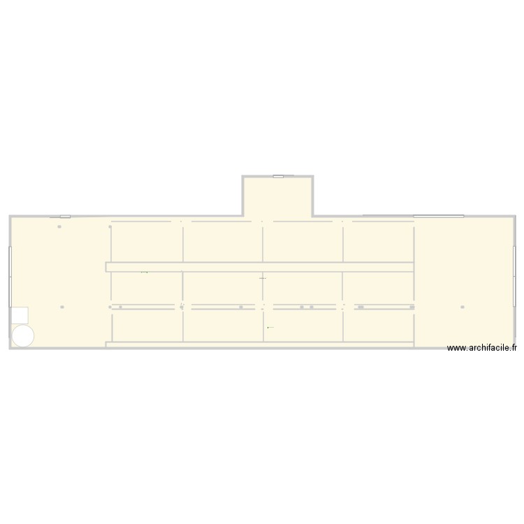 plan batiment ovins. Plan de 0 pièce et 0 m2