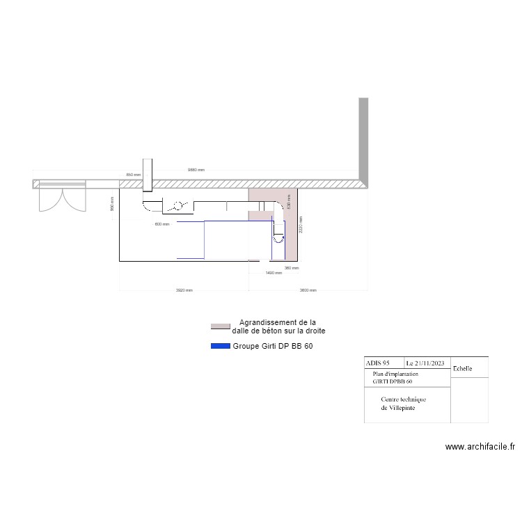 CTM Villepinte. Plan de 0 pièce et 0 m2