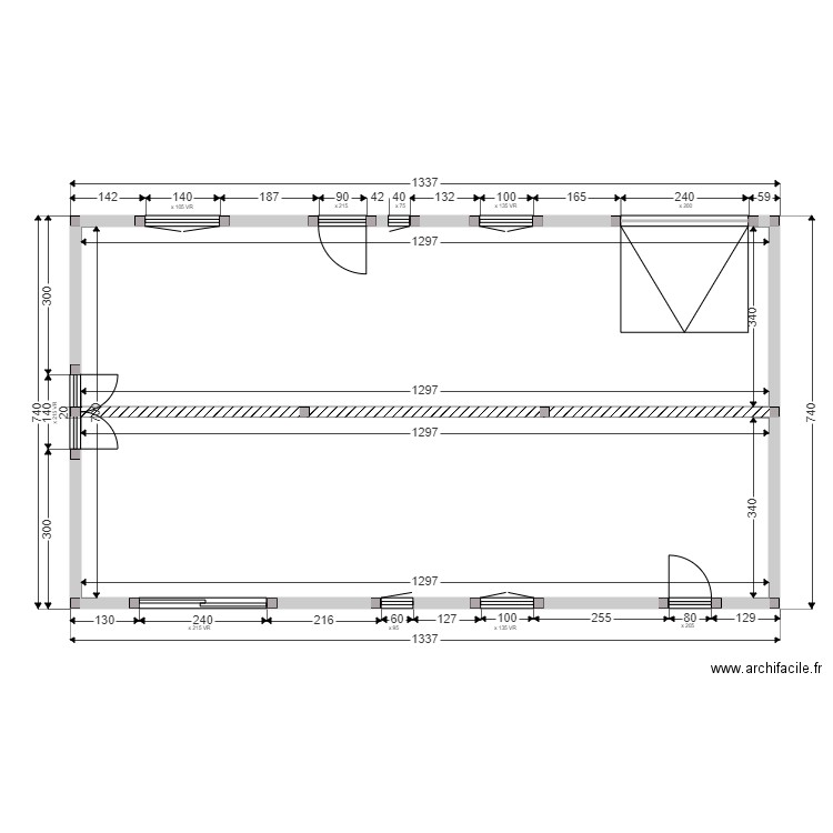 SCI MICHEL COQUILLAT VS ELEVATION. Plan de 1 pièce et 88 m2