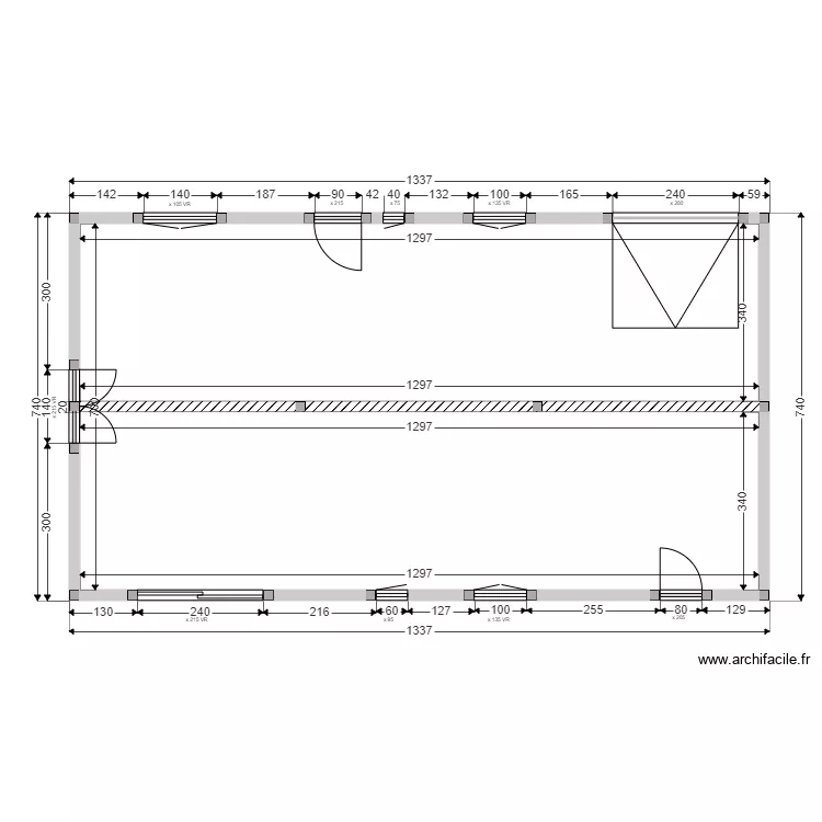 SCI MICHEL COQUILLAT VS ELEVATION. Plan de 