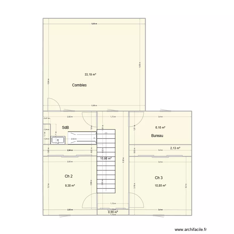 maison Florian 1er FUTUR. Plan de 