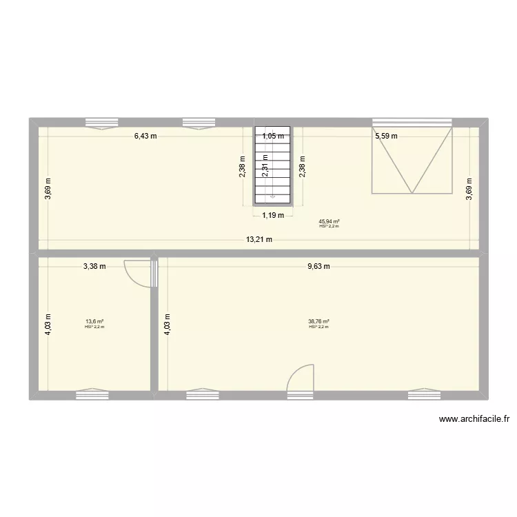 RDJ ROYER (Projet). Plan de 4 Pièces et 101 m² RDJ ROYER (Projet). Plan de 4 Pièces et 101 m²