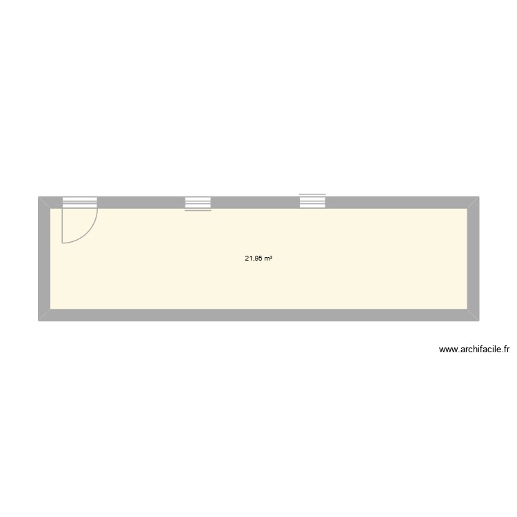 Garage c&ocirc;t&eacute; 1. Plan de 0 pièce et 0 m2