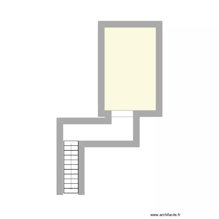 Zwevegem - Bellegemstraat 52 B - kelder. Plan de Zwevegem - Bellegemstraat 52 B - kelder. Plan de