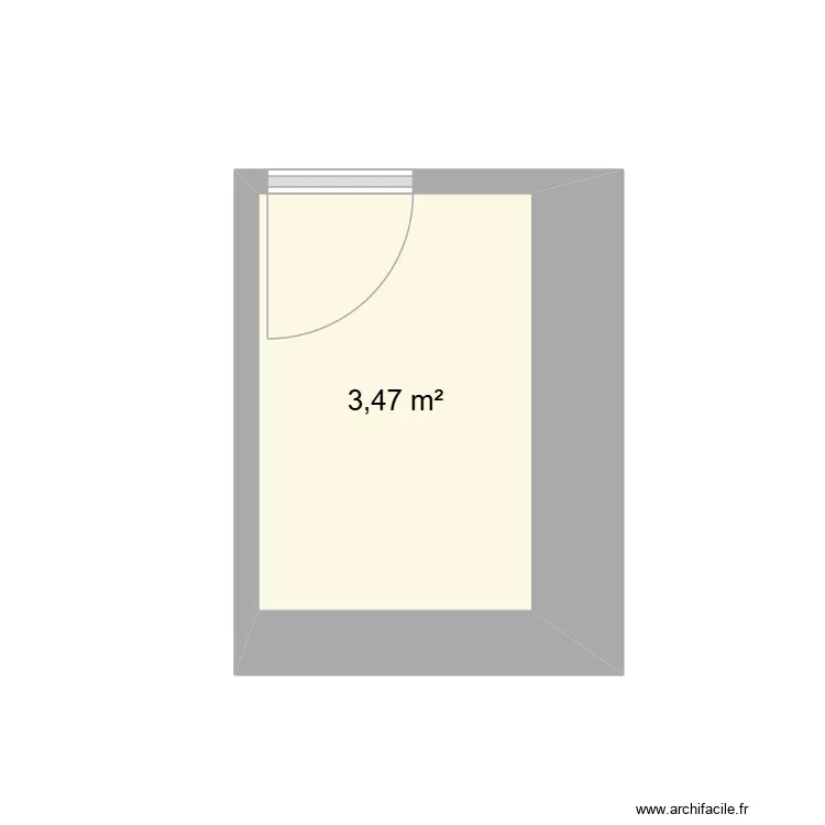 Parter_baie3. Plan de 1 et 3 m² Parter_baie3. Plan de 1 et 3 m²
