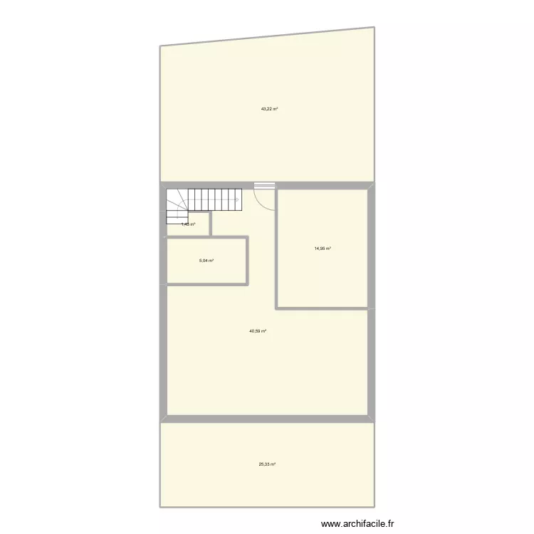 maison maman mk2. Plan de 