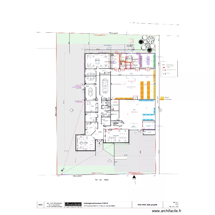 Caen implantation rayonnage. Plan de Caen implantation rayonnage. Plan de
