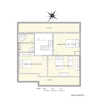 Ozoir la Ferrière  1er étage 18/04/2026 3 surfaces env