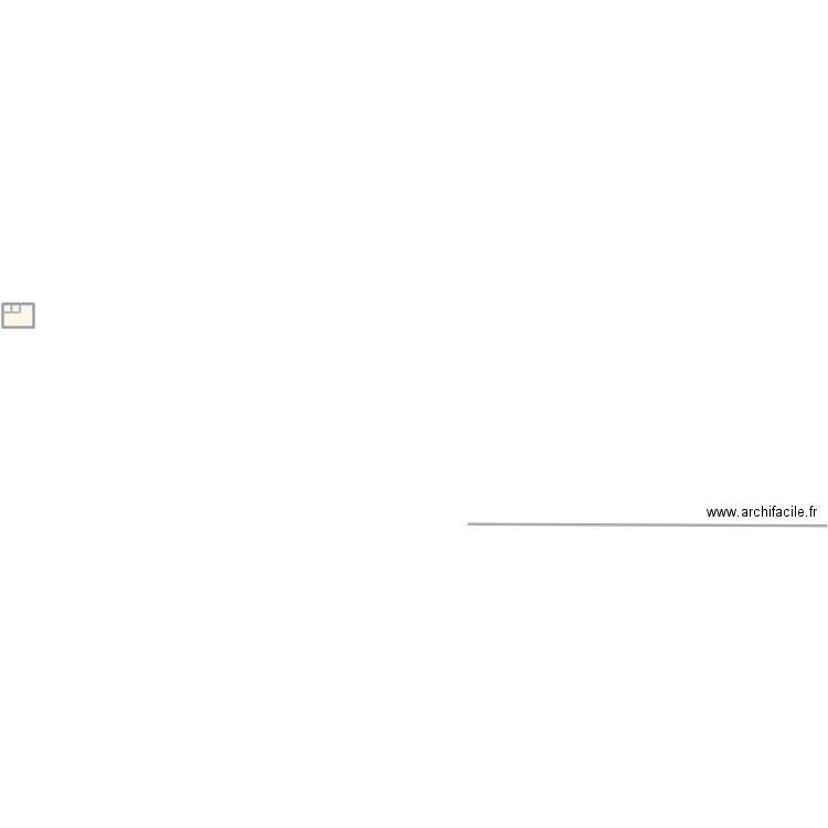 Plan RDC ST SEURIN. Plan de 2 pièces et 126 m2