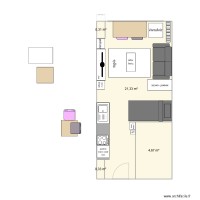 Oudlaan 523 W57 Utrecht espace chambre