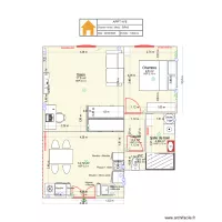 APPART N°5 pièces aménagées 20 02 25