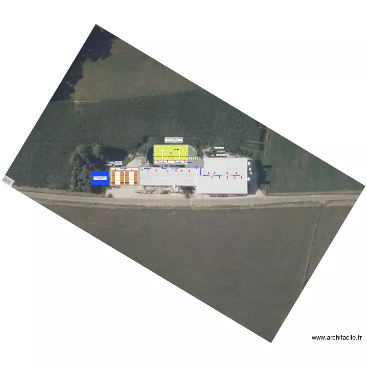 EARL PORCI NAIT V3 ventil. Plan de 7  et 534 m²