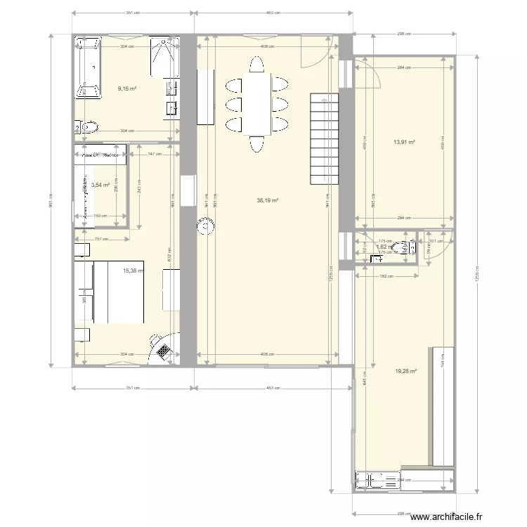 chanchan projet. Plan de 
