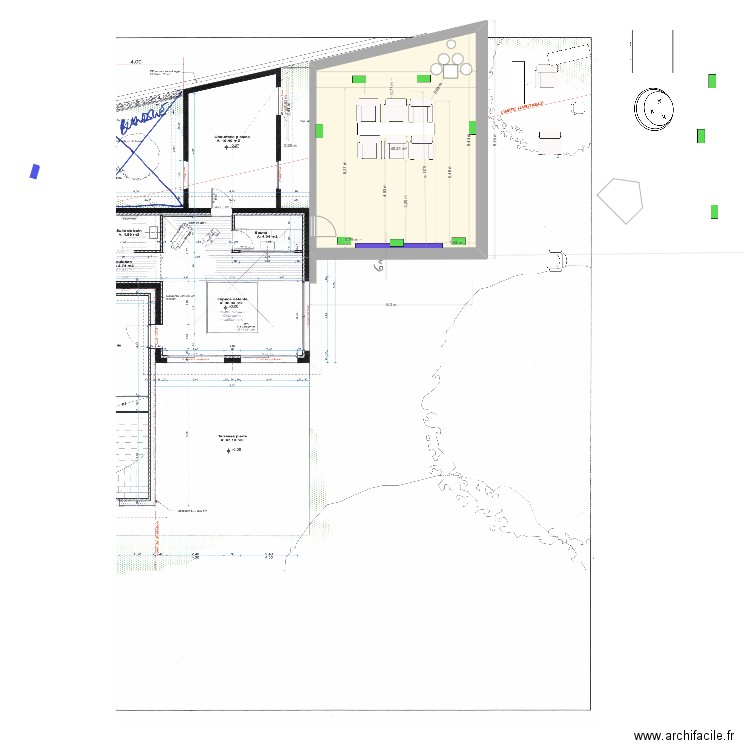 HOME CINEMA OPTION. Plan de 1 pièce et 48 m2